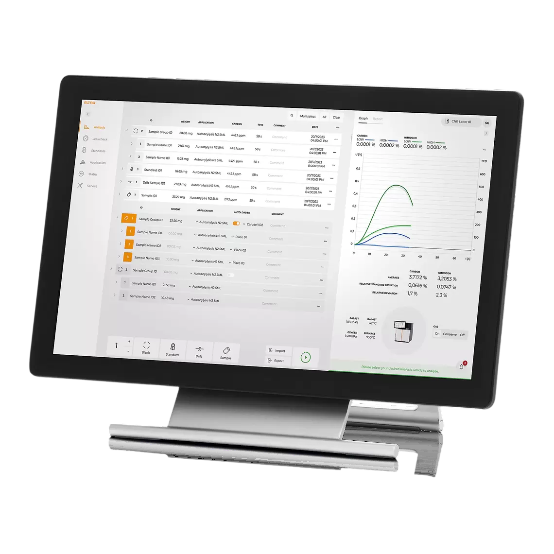 анализатор водорода H-500, определение водорода, инертно-газовая плавка, импульсная печь, Eltra GmbH